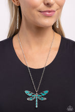 Load image into Gallery viewer, Paparazzi FLYING Low - Green Necklace
