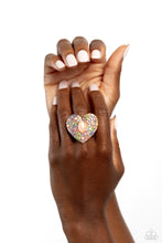 Load image into Gallery viewer, Paparazzi Bejeweled Beau - Gold Ring
