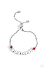 Load image into Gallery viewer, Paparazzi I Cant Believe It! - White Bracelet
