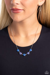 Paparazzi ECLECTIC Heart - Blue Necklace
