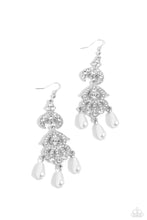 Load image into Gallery viewer, Paparazzi Cosmopolitan Combo - White Earrings
