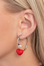 Load image into Gallery viewer, Paparazzi Romantic Representative - Red Earrings
