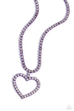 Load image into Gallery viewer, Paparazzi Flirting Fancy - Purple Necklace
