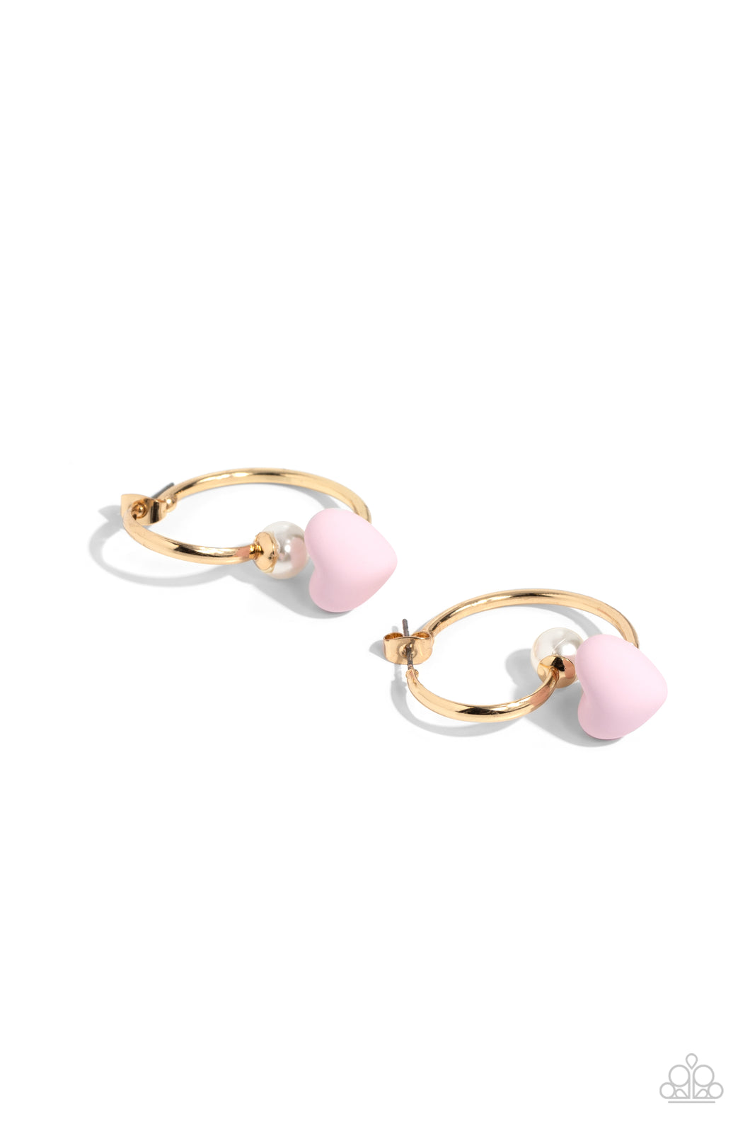 Paparazzi Romantic Representative - Pink Earrings