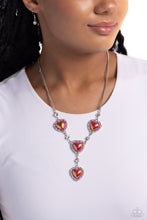 Load image into Gallery viewer, Paparazzi Stuck On You - Red Necklace
