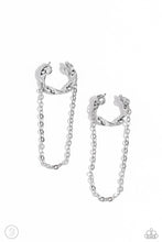 Load image into Gallery viewer, Paparazzi CUFF Hanger - Silver Earrings
