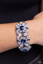 Load image into Gallery viewer, Paparazzi Shimmering Solo - Blue Bracelet
