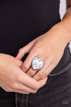 Load image into Gallery viewer, Paparazzi Patterned Promenade - Silver Ring
