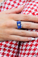 Load image into Gallery viewer, Paparazzi Tourist Timestamp - Blue Ring
