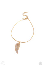Load image into Gallery viewer, Paparazzi Angelic Accent - Gold Ankle Bracelet
