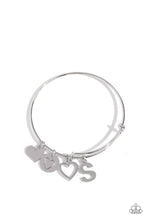 Load image into Gallery viewer, Paparazzi Making It INITIAL S - Silver Bracelet
