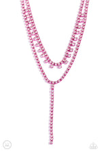 Load image into Gallery viewer, Paparazzi Champagne Night - Pink Necklace
