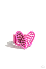 Load image into Gallery viewer, Paparazzi Hometown Heart - Pink Ring
