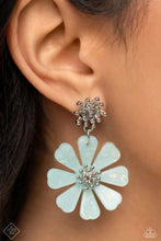 Load image into Gallery viewer, Paparazzi Poetically Pastel - Blue Earrings
