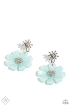 Load image into Gallery viewer, Paparazzi Poetically Pastel - Blue Earrings
