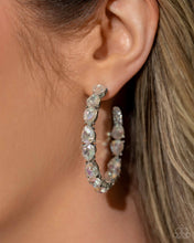 Load image into Gallery viewer, Paparazzi Presidential Pizzazz - White Earrings
