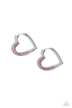Load image into Gallery viewer, Paparazzi Be Mine, Valentine? - Pink Earrings
