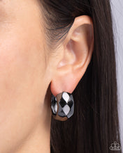 Load image into Gallery viewer, Paparazzi Patterned Past - Black Earrings
