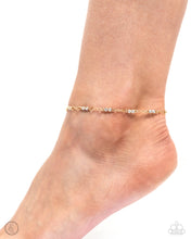 Load image into Gallery viewer, Paparazzi Simple Sass - Gold Ankle Bracelet
