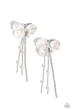 Load image into Gallery viewer, Paparazzi Graceful Gesture - White Earrings
