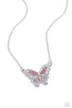 Load image into Gallery viewer, Paparazzi Weekend WINGS - Pink Necklace
