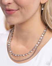 Load image into Gallery viewer, Paparazzi Delicate Dame - White Necklace
