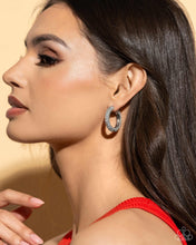 Load image into Gallery viewer, Paparazzi Glowing Praise - White Earrings
