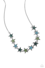 Load image into Gallery viewer, Paparazzi Star Quality Sensation - Green Necklace
