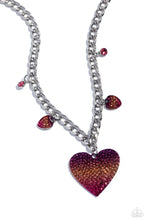 Load image into Gallery viewer, Paparazzi For the Most HEART - Pink Necklace
