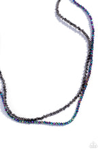 Load image into Gallery viewer, Paparazzi White-Collar Week - Black Necklace
