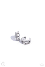 Load image into Gallery viewer, Paparazzi Dont Sweat The Small CUFF - White Earrings
