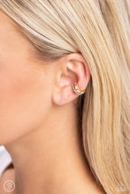 Load image into Gallery viewer, Paparazzi Don&#39;t Sweat The Small CUFF - Gold Earrings
