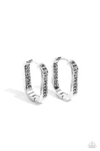 Load image into Gallery viewer, Paparazzi Sinuous Silhouettes - Silver Earrings
