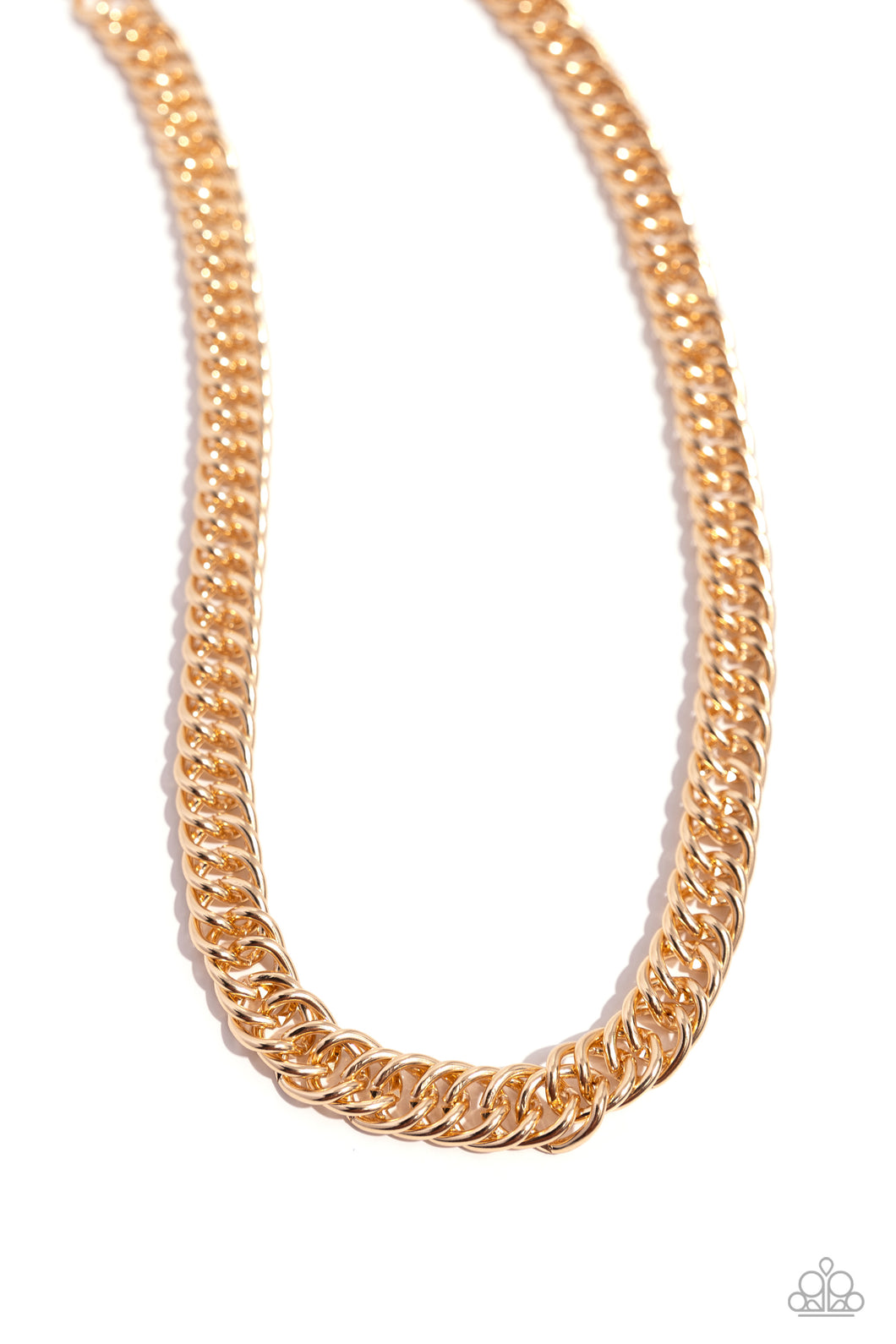 Paparazzi Industrial Ideology - Gold Necklace