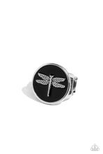 Load image into Gallery viewer, Paparazzi Debonair Dragonfly - Black Ring
