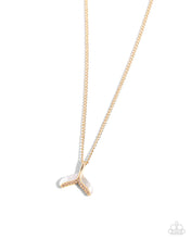 Load image into Gallery viewer, Paparazzi Mermaid Masterpiece - Gold Necklace
