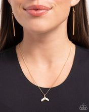 Load image into Gallery viewer, Paparazzi Mermaid Masterpiece - Gold Necklace
