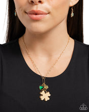 Load image into Gallery viewer, Paparazzi Luck of the Draw - Green Necklace
