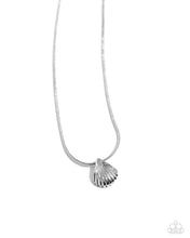 Load image into Gallery viewer, Paparazzi Seashell Simplicity - Silver Necklace
