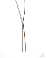 Load image into Gallery viewer, Paparazzi Elongated Eloquence - Brown Necklace
