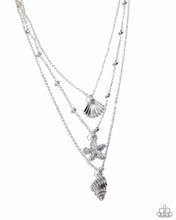 Load image into Gallery viewer, Paparazzi Seashell Sonata - Silver Necklace
