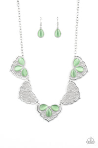 Paparazzi East Coast Essence - Green Necklace