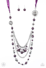 Load image into Gallery viewer, Paparazzi All The Trimmings - Purple Necklace
