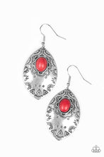 Load image into Gallery viewer, Paparazzi Mountain Montage - Red Earring
