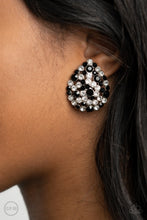 Load image into Gallery viewer, Paparazzi Elite League - Black Earring
