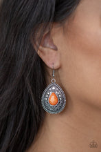 Load image into Gallery viewer, Paparazzi Desert Nirvana - Orange Earrings
