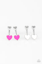 Load image into Gallery viewer, Paparazzi Starlet Shimmer Heart Earring
