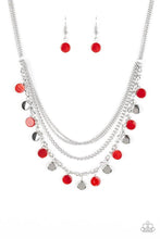 Load image into Gallery viewer, Paparazzi Beach Flavor - Red Necklace
