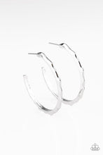 Load image into Gallery viewer, Paparazzi Danger Zone - Silver Earrings
