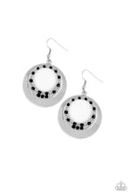 Load image into Gallery viewer, Paparazzi Ringed In Refinement - Black Earring
